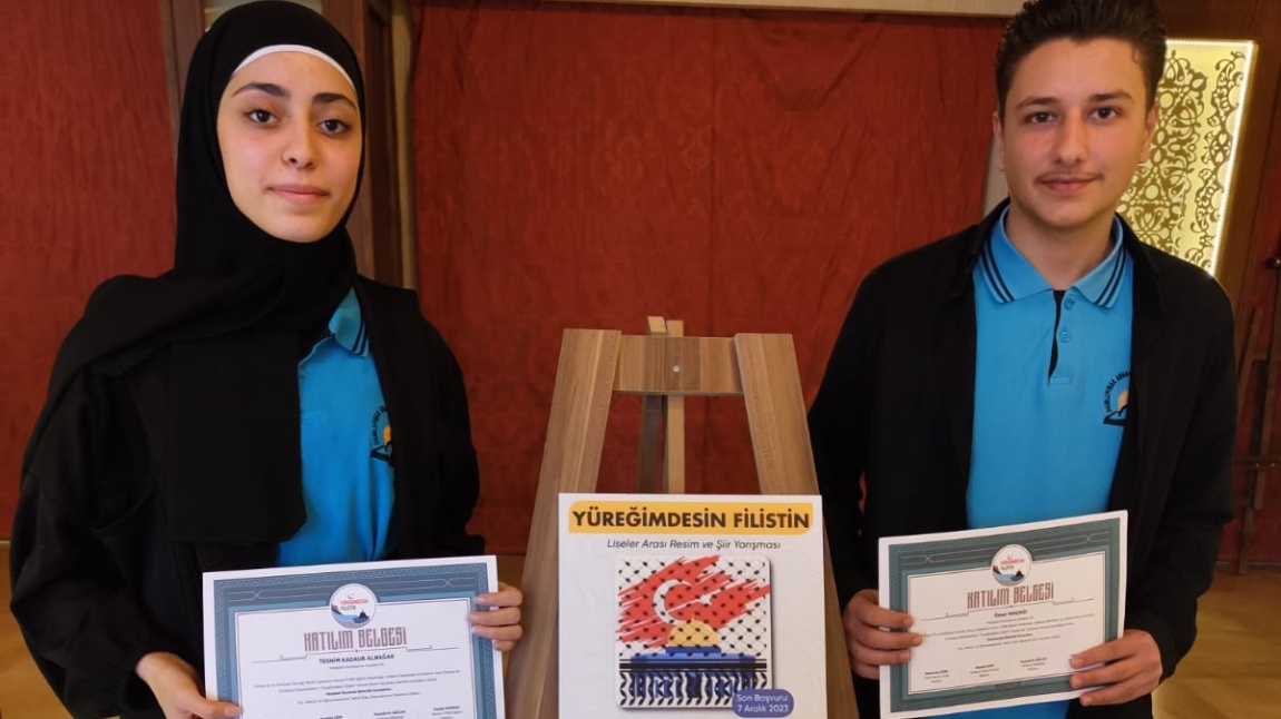 Yüreğimdesin Filistin Yarışmasında Ödüller Kazandık